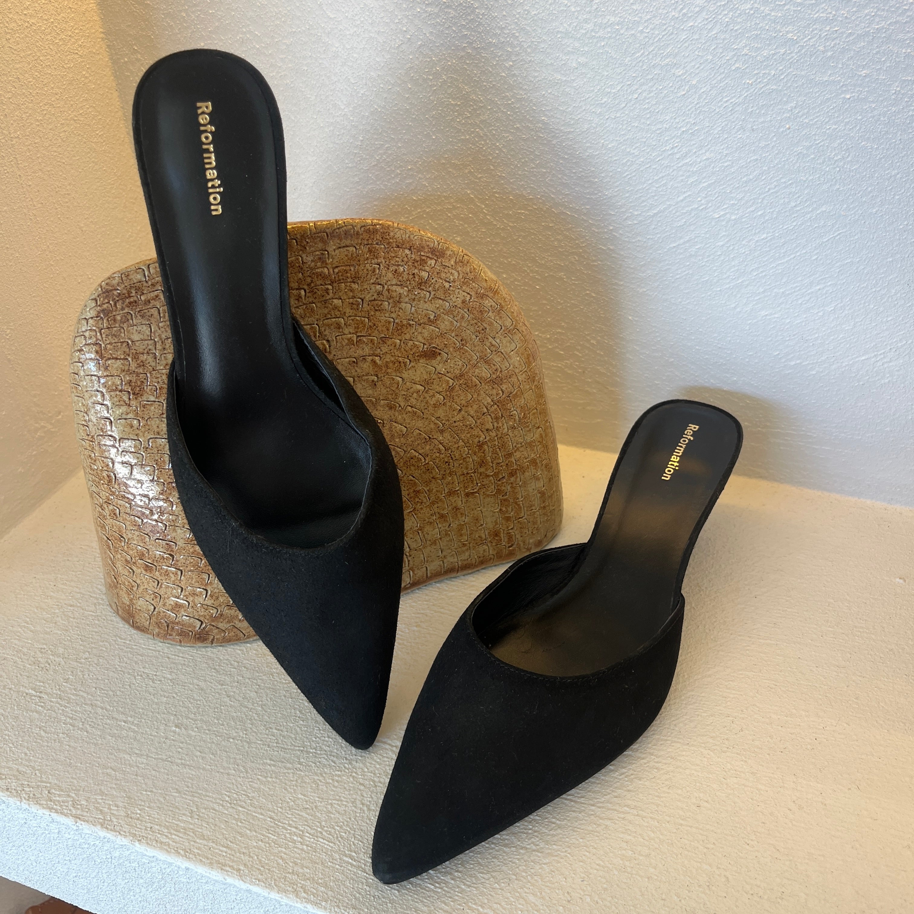 Reformation Kitten Heels