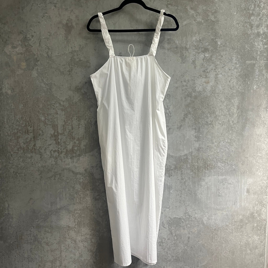 Deiji Studios White Midi Dress
