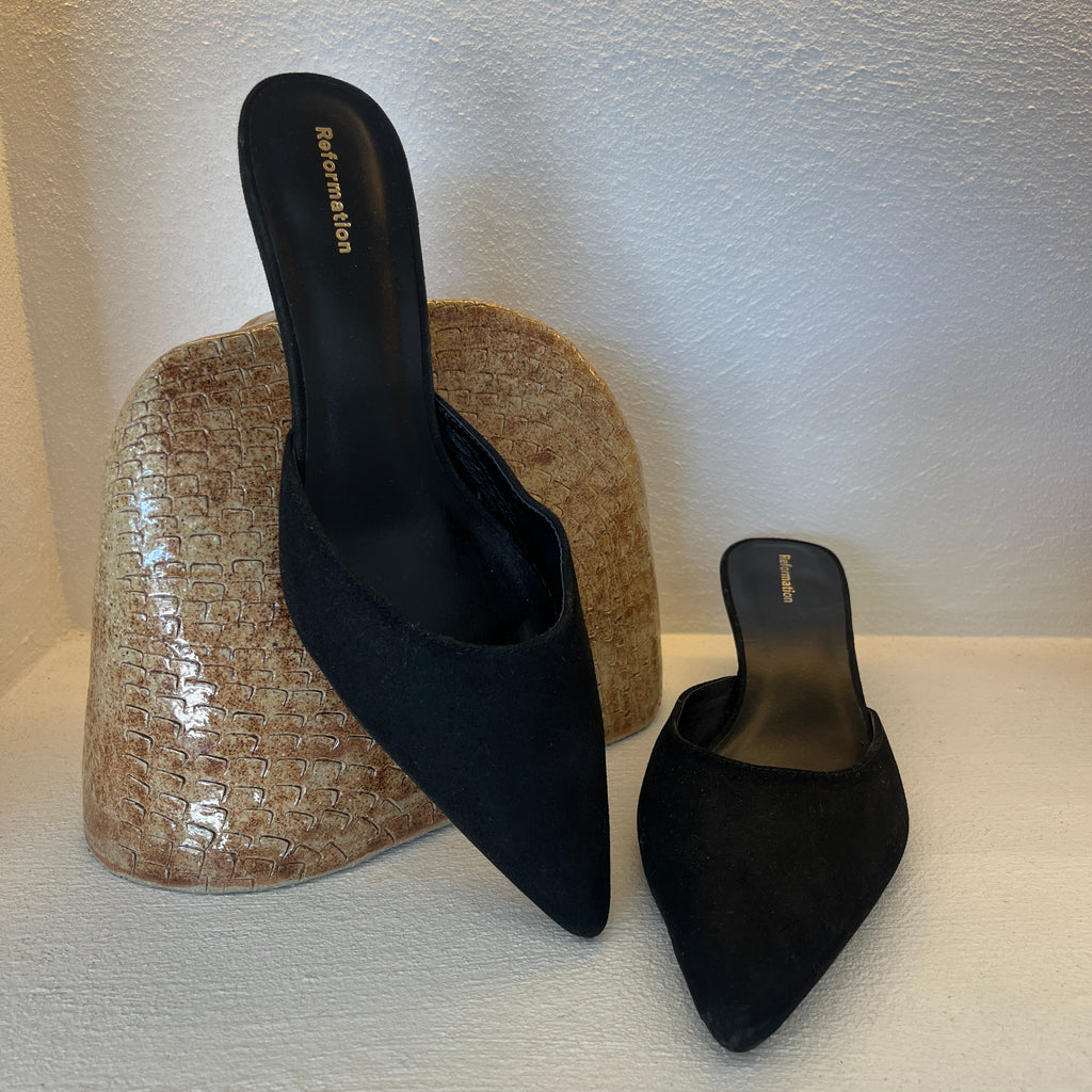 Reformation Kitten Heels