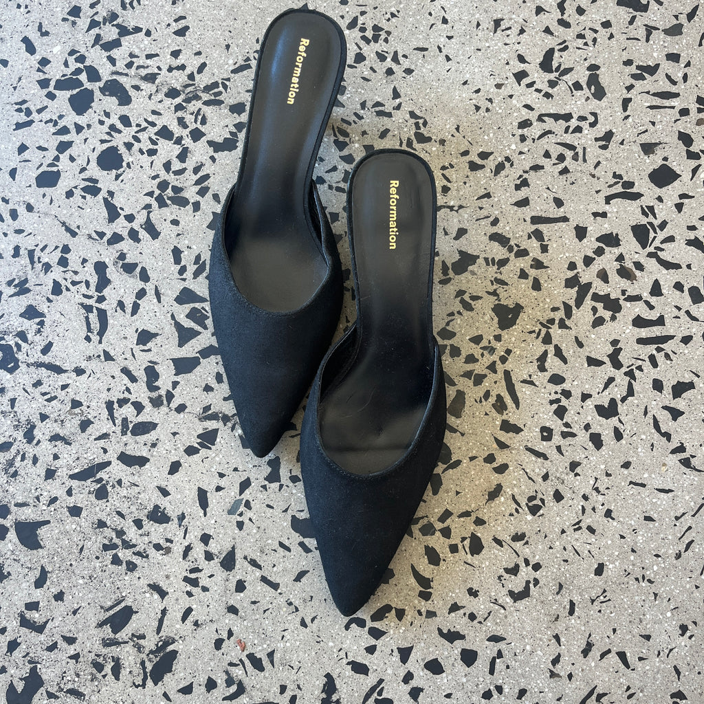 Reformation Kitten Heels