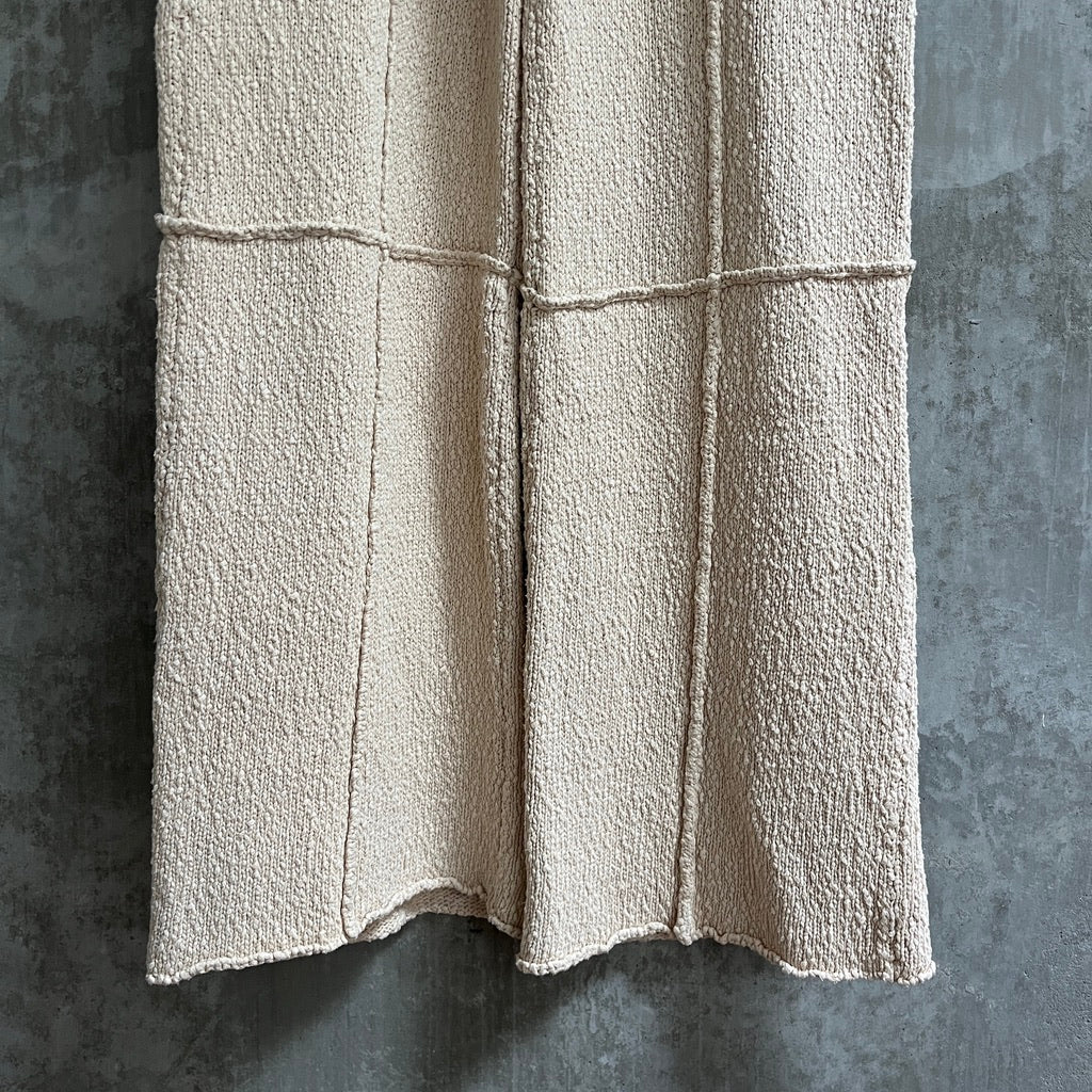 Zulu and Zephyr Patchwork Pants In Oatmeal Colour