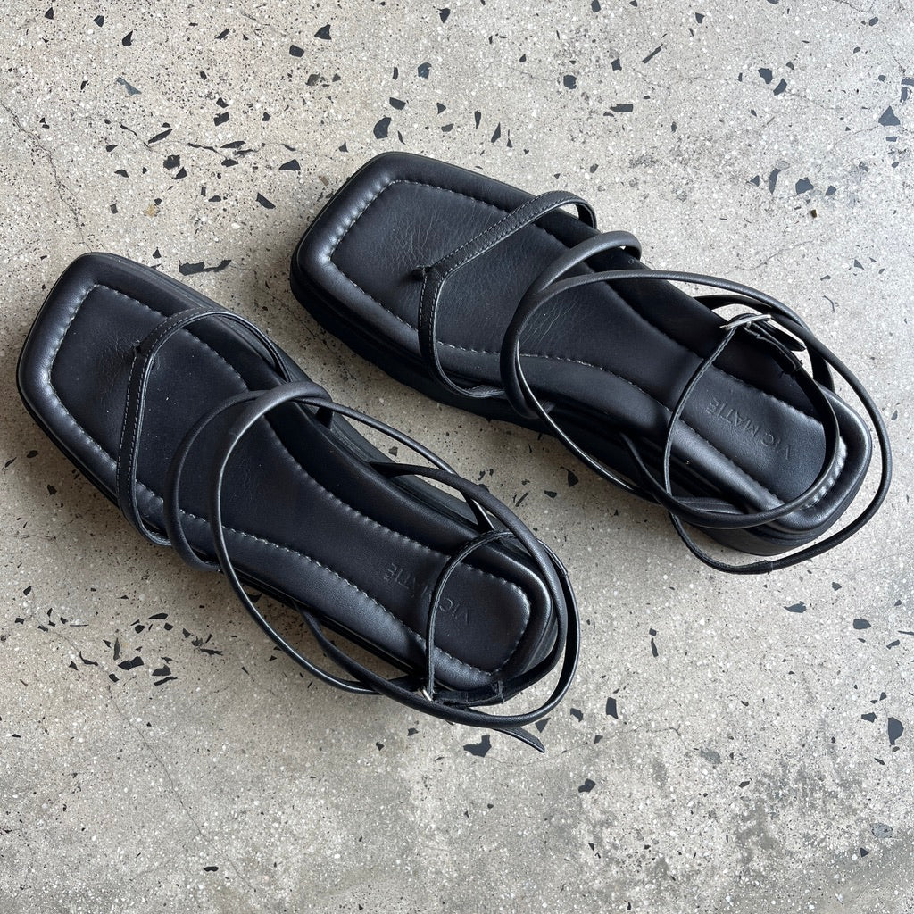 Vic Matie Platform Shoes With Ankle Straps