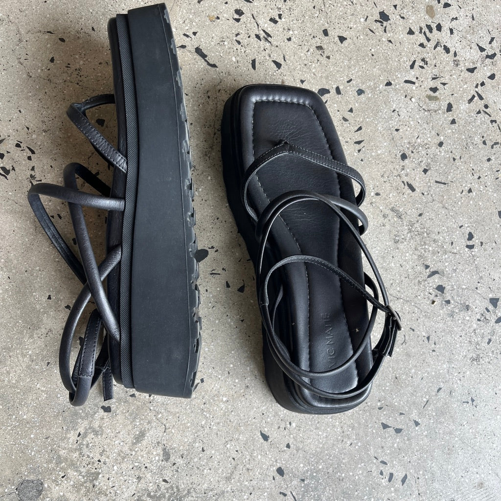 Vic Matie Platform Shoes With Ankle Straps