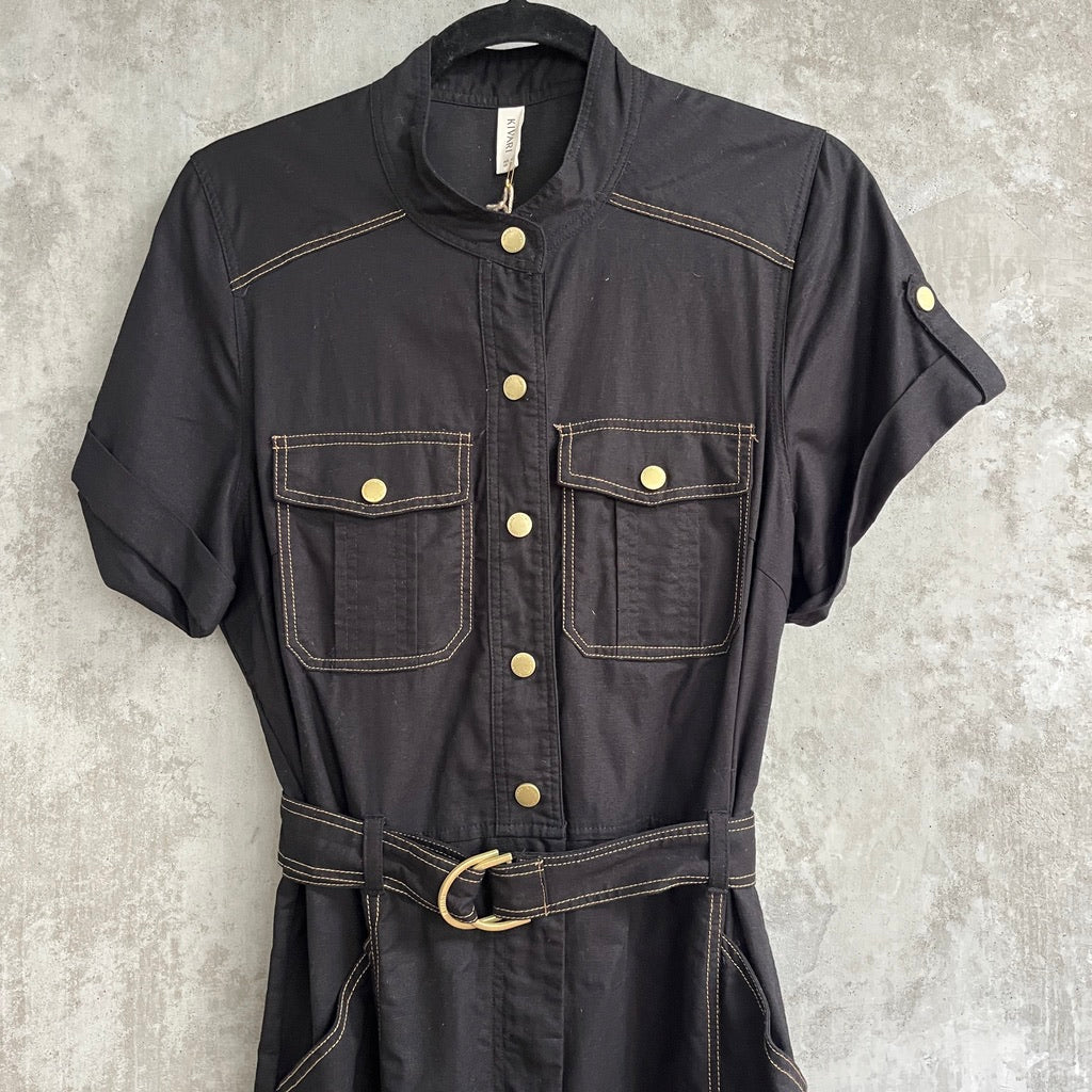 Kivari Ebony Jumpsuit In Black